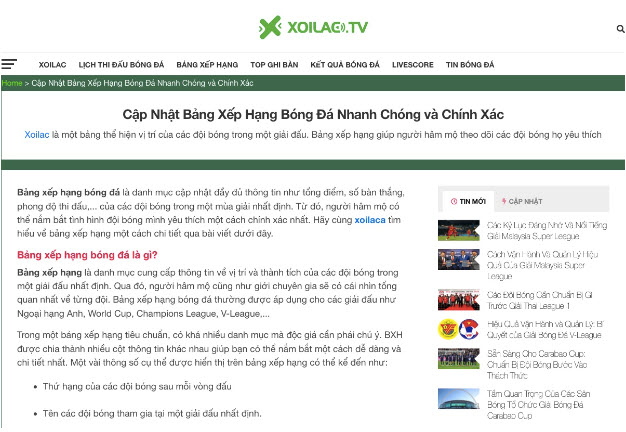 Xoilac TV (anstad.com) – Trang web trực tiếp với giao diện dễ sử dụng và thân thiện - Ảnh 2
