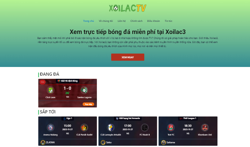 Làm sao để xem bóng đá trực tuyến tại web Xoilac3? - Ảnh 1
